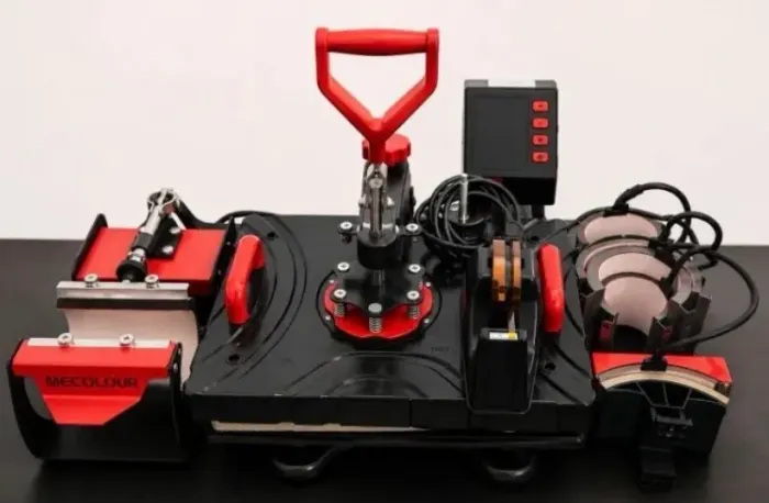 Kit Iniciante para Sublimação - Prensa Térmica 8x1 + Impressora Epson L1250