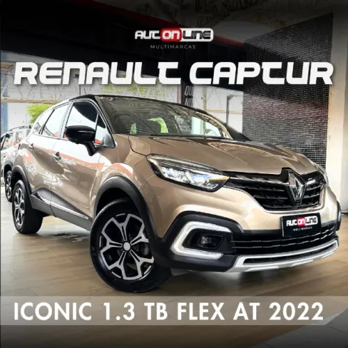 Renault Captur Iconic 1.3 TB 16V Flex 5P AUT 2022