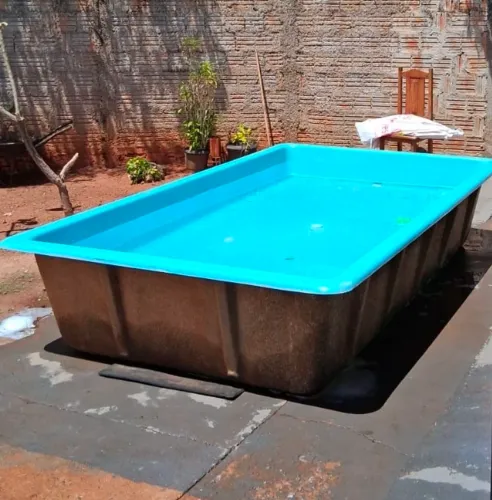Piscina 3 x 2 x 0,60 Em rio preto