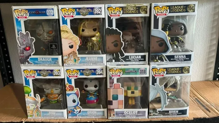 Funko Pop Gamers - Valores na Descrição