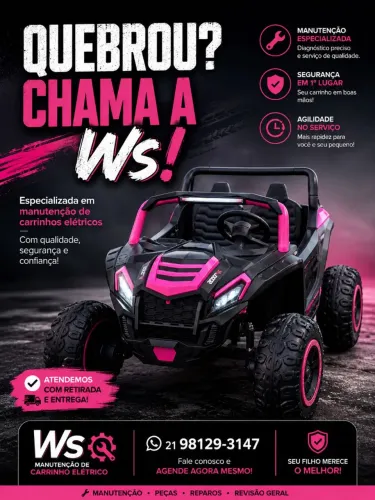 Manutenção de carrinho eletrico 