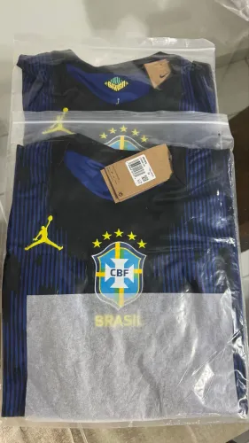 CAMISA BRASIL AZUL 26/27 PRONTA ENTREGA ?