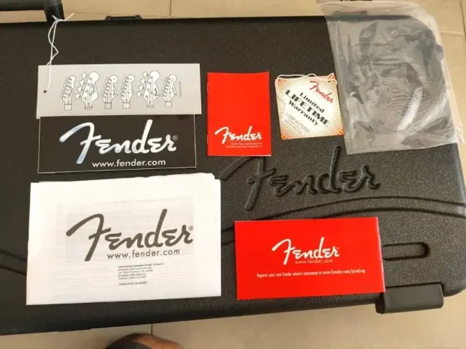 kit partitura Tags Da Fender Originais completos ( Somente Papeis )