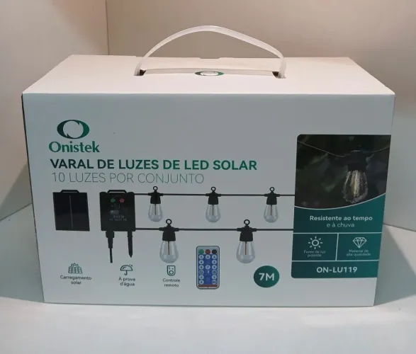 Varal de luzes