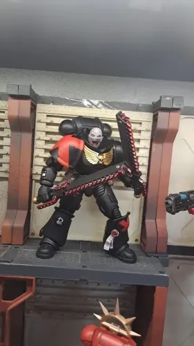 black templar customizado pra death company (acompanha head e armas extras)
