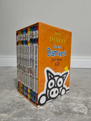 Box completo do diário de um banana