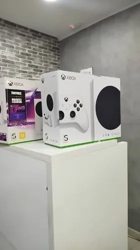 X Box Séries S 512GB Semi Novo completo estado novo Loja Fisica Garantia Oportunidade