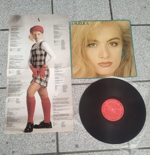 ViLp Angélica Quis Saber Você Feliz + Encarte 1992