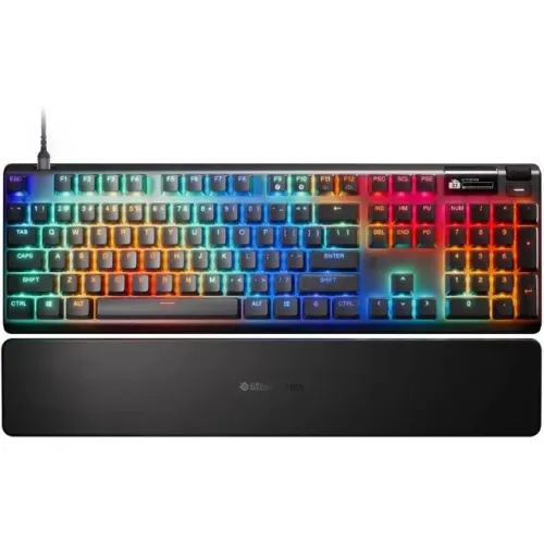 Teclado Mecânico Steelseries Apex Pro TKL Gen 3 RGB Switch Omnipoint 3.0 - Preto (Inglês)