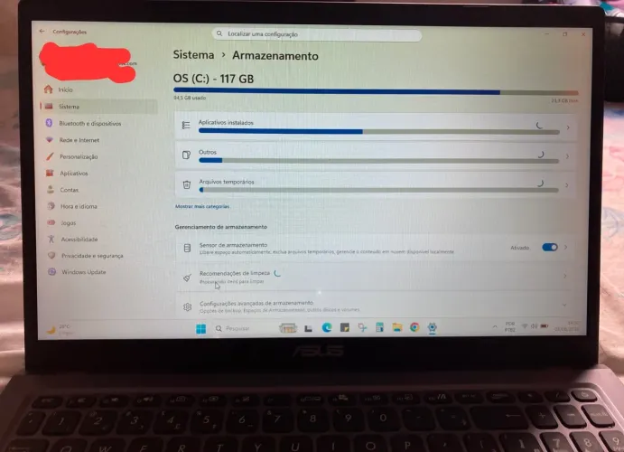 Notebook Asus
