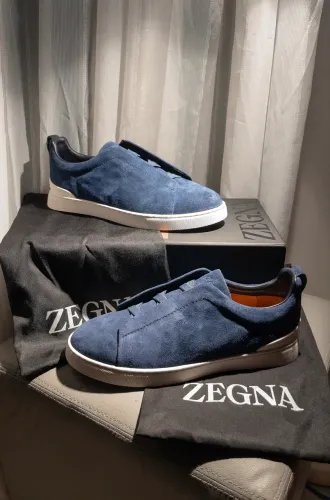 Tênis Zegna Triple Stitch