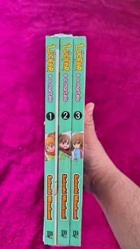 Lote Mangá Lúcifer E O Martelo Volumes 1, 2 E 3 - Jbc