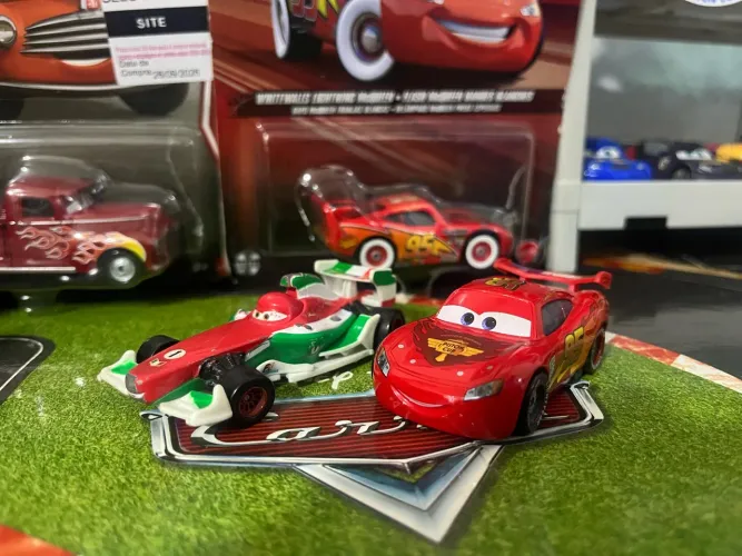 Cars Disney pixar McQueen C2 FAC e Franchesco Mattel