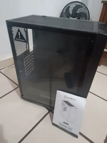 Gabinete husky dome 110 preto