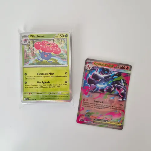Kit/Bulk TCG Pokemon Fogo Fantasmagórico