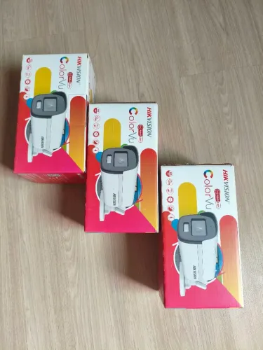 São 4 Câmera IP Hikvision ColorVu 2MP 40 Metros - Acabou Imagem Preta e Branca