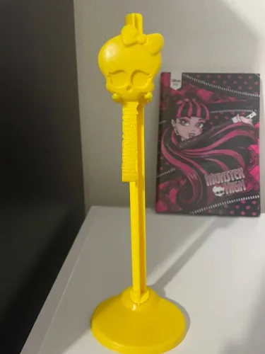 Suporte+pente Monster High Original Amarelo