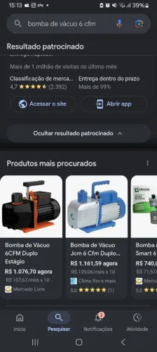 Vendo ou troco bonba de vacuo