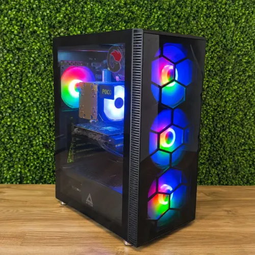 Pc Gamer Xeon E5 2666 V3 + RX580 8GB + 16GB - Ssd 512GB