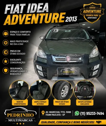 Fiat Idea Adv./ Adv.lock.dualogic 1.8 Flex 5P 2013