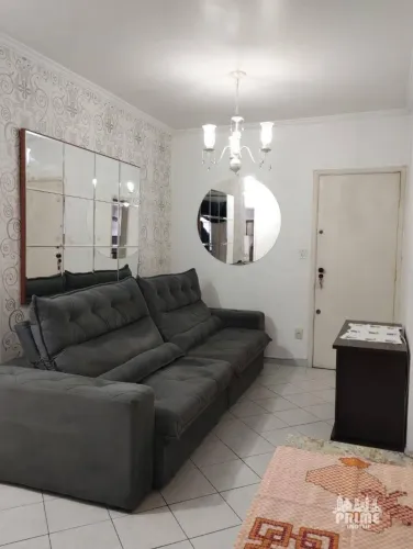 Apartamento com 1 dormitório para alugar, 58 m² por R$ 2.590,00/mês - Guilhermina - Praia
