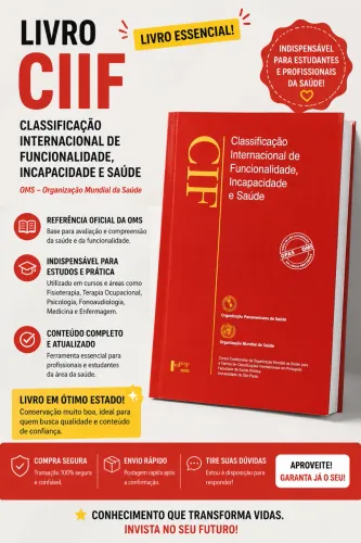 Livro CIF - Classificação Internacional de Funcionalidade, Incapacidade e Saúde | OMS