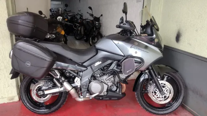 SUZUKI DL 1000 V-STROM 2009 CINZA IMPECAVEL ACESSORIOS E COM GARANTIA TOTAL