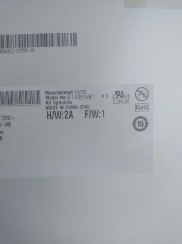 Tela led b140xw01