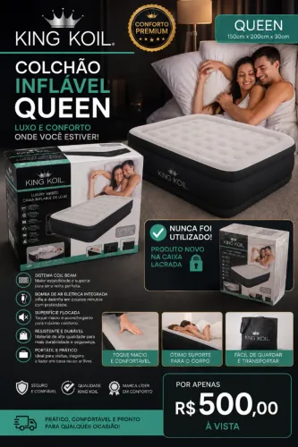 Colchão Inflável Queen