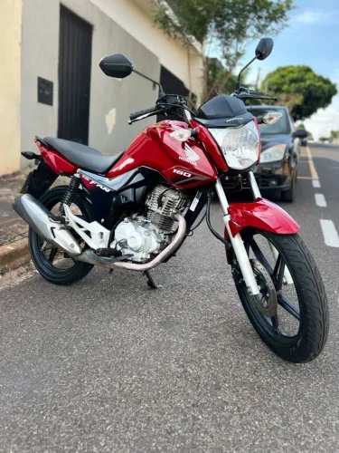 Honda Fan 160 2018 Vermelha