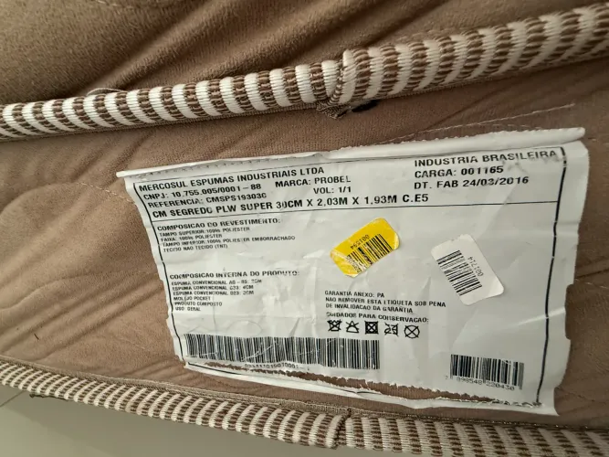 COLCHÃO PROBEL KING SIZE SEGREDO VISCO - CONFORTO DE HOTEL EM CASA!