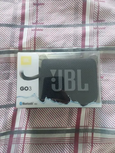 Caixa de som portátil JBL GO 3, nova