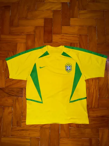 Camisa Seleção Brasieira 2002