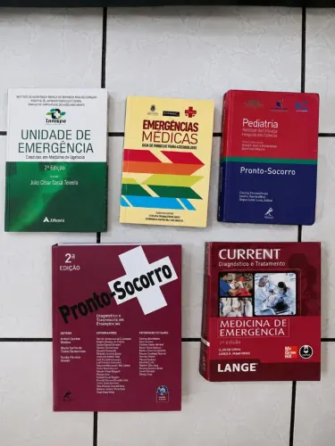 livros da área da saúde - TODOS POR 100 REAIS!