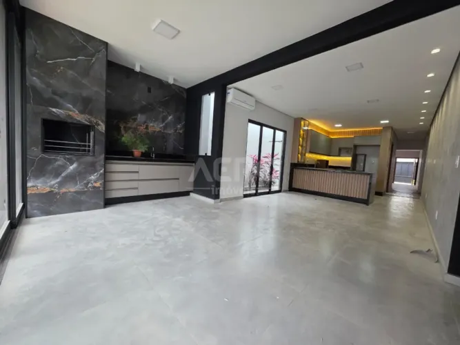 Casa térrea moderna, venda 220 m² e 3 quartos, 2 suítes Jardim Europa, Bauru - SP