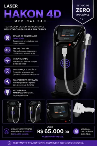 LASER HAKON 4D ESTADO DE NOVO