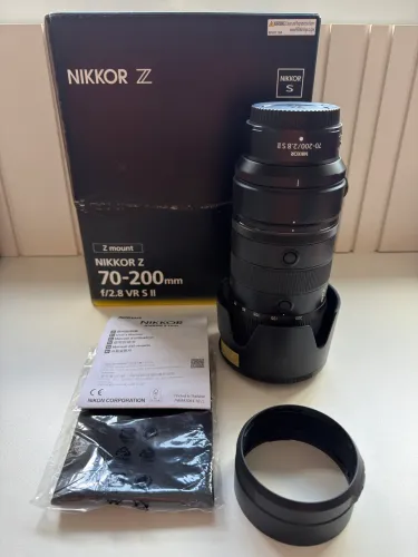 Lente Nikon Nikkor Z 70-200mm f/2.8 VR S II - Nova | Na Caixa | Pronta Entrega