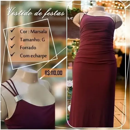 VESTIDO DE FESTA 