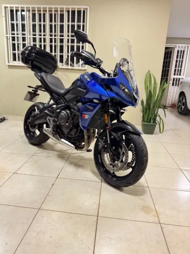 Moto Tiger Sport 660 2022 Azul