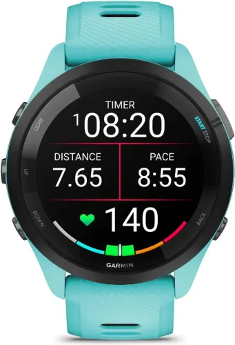 Garmin Relógio Forerunner 265 Music Azul Turquesa 