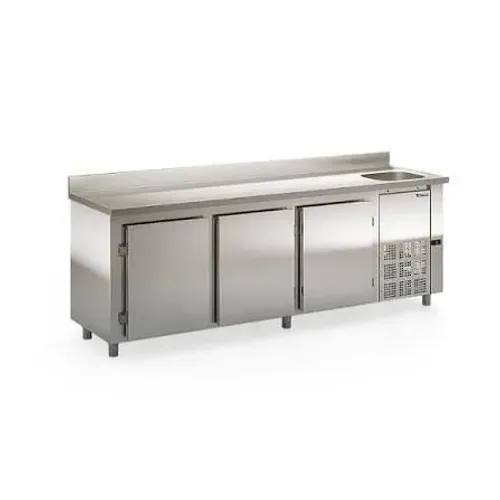 Ac balcão refrigerado 2.5mt com pia 