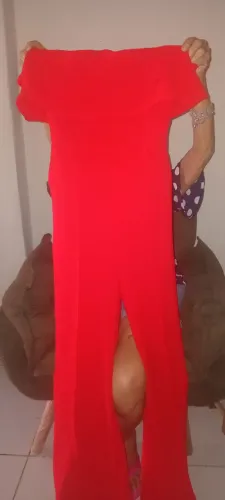 Macacão vermelho
