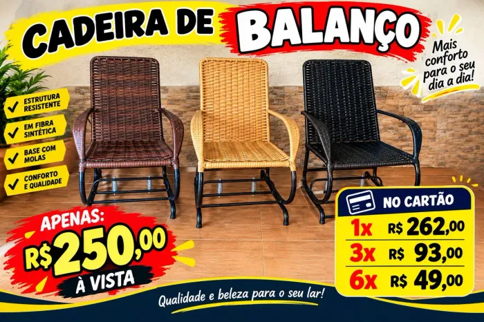 CADEIRA DE BALANÇO
