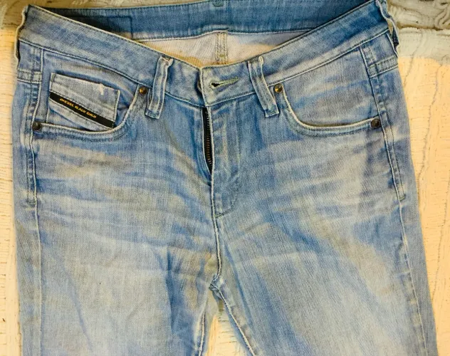 Calça Jeans Diesel Black Gold Original Italiana Tam. 25 (Equiv. 34 BR)