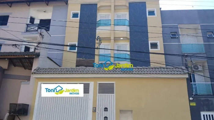 Apartamento com 2 dormitórios para alugar, 55 m² por R$ 2.340,20/mês - Vila Camilópolis -