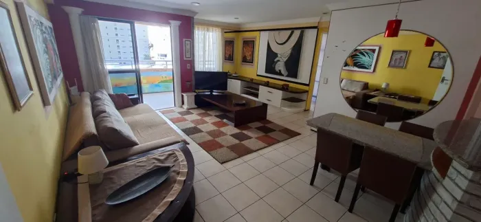 Apartamento mobiliado ALUGO beira-mar por Temporada
