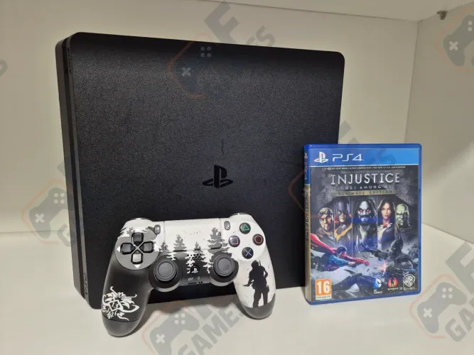 PS4 | Playstation 4 Slim 500GB Seminovo + Garantia | Aceito Cartão!!!