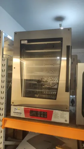 Bh Forno turbo c/8 assadeiras 35x35 com vapor PRP-008 Progás elétrico 220v