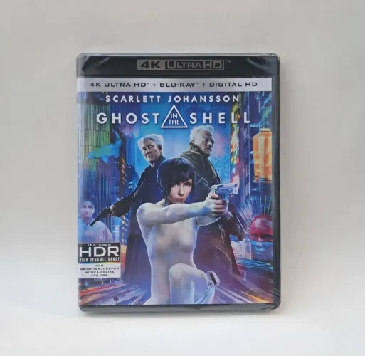 Blu-ray 4k lacrado Ghost In The Shell - Vigilante Do amanhã