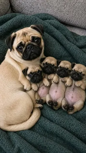 Pug - Impossível resistir ao charme.